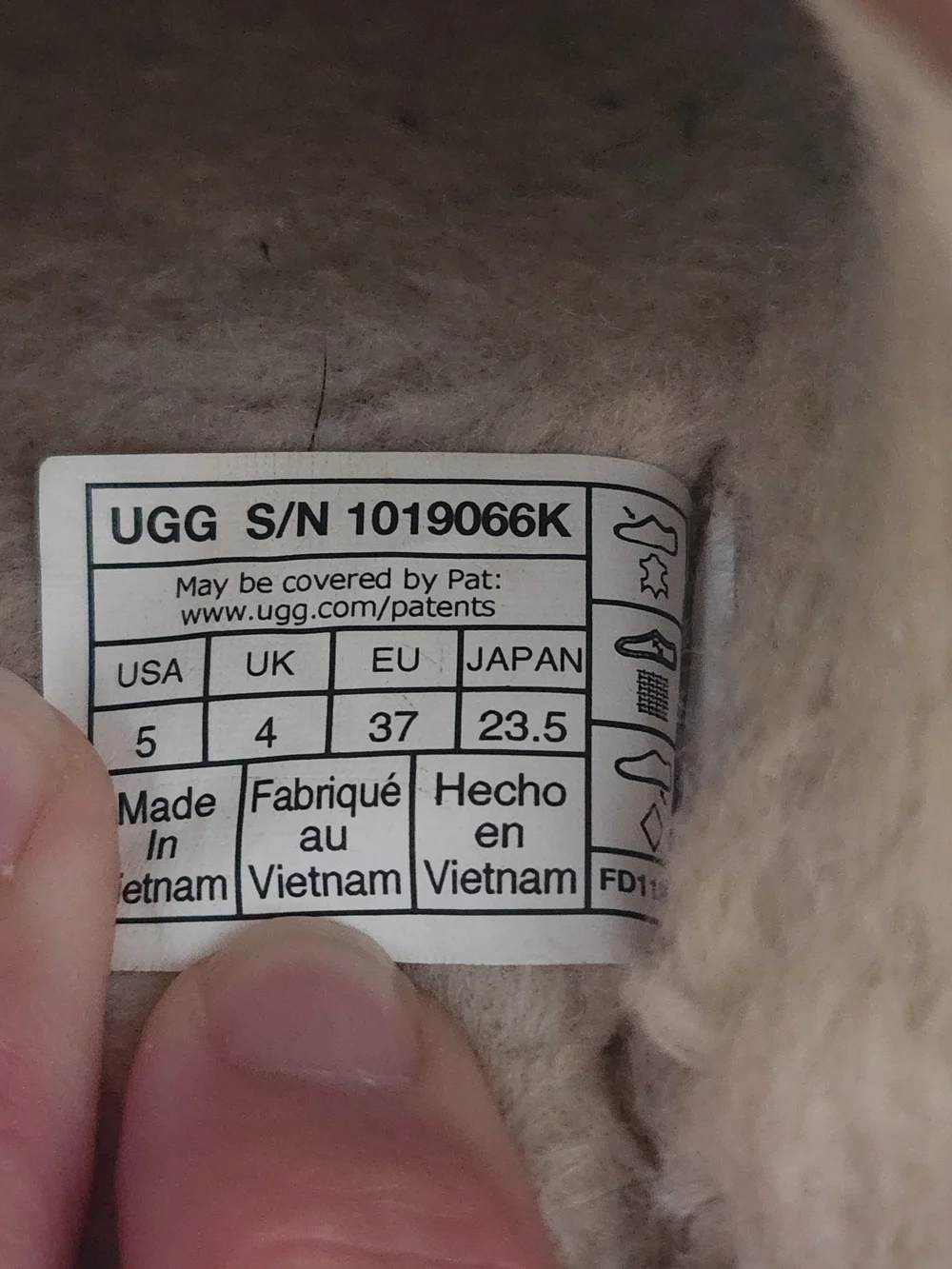 UGG Big Kid's Brown Suede Cozy Slip-On Mule Size 5